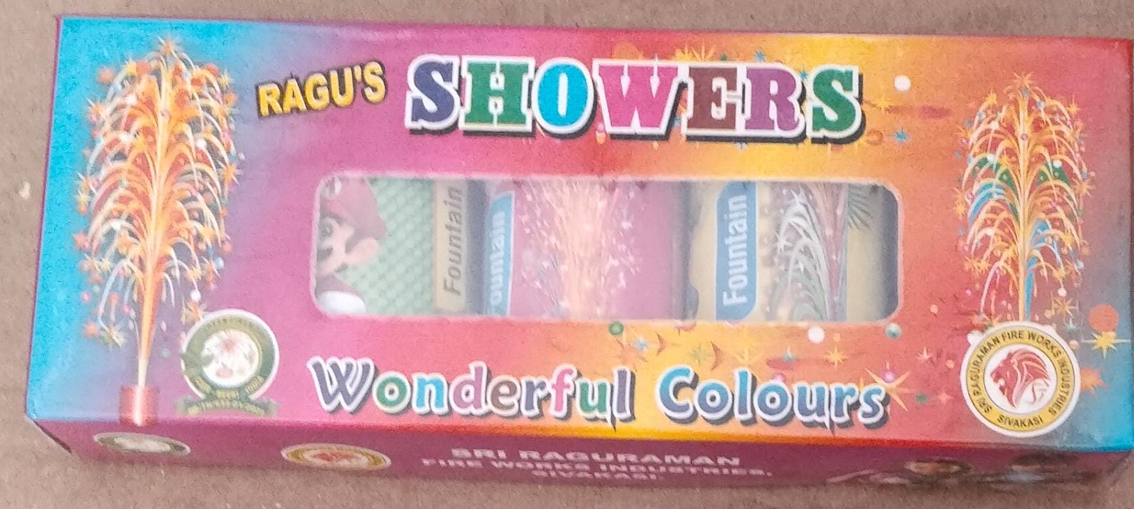 Krish Crackers SHOWER Multi Color Fountain